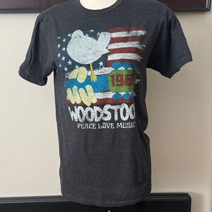 Woodstock Graphic T-Shirt - Black